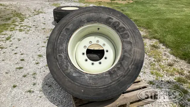 (2) 425/65R22.5 Tires