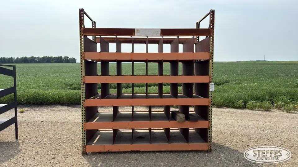 Shop-built storage parts bin Storage and Bench