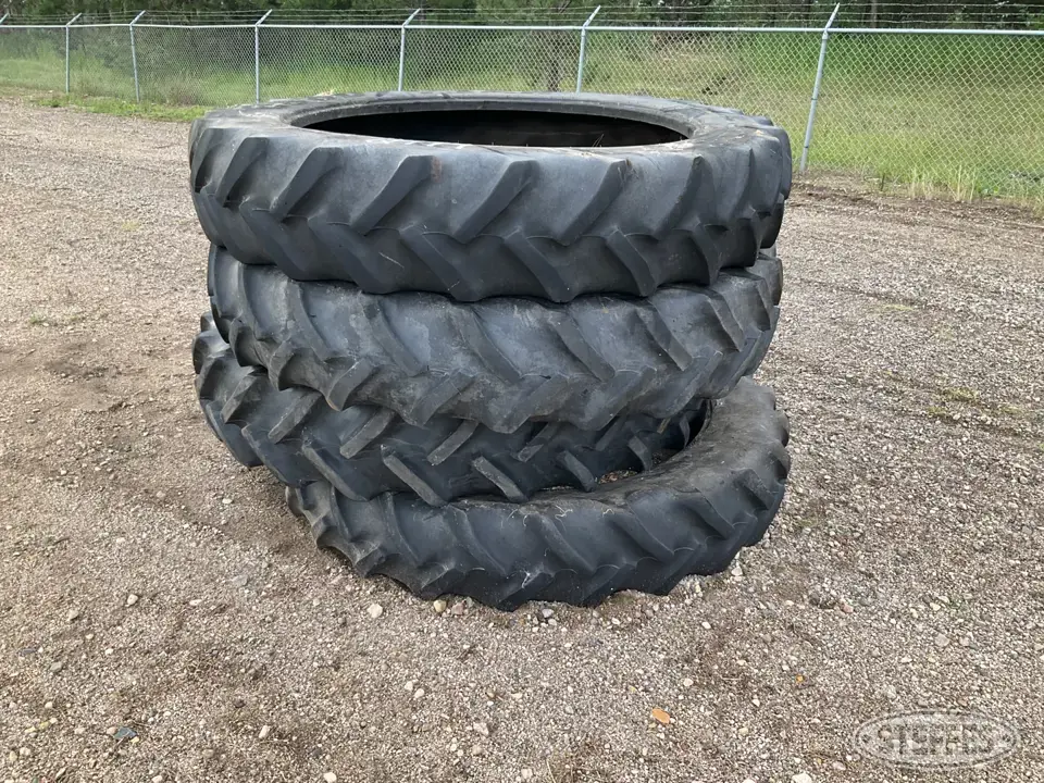 (4) Goodyear 380/90R50 tires Tractor-Implement Tire