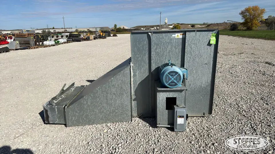 Brock centrifugal bin fan