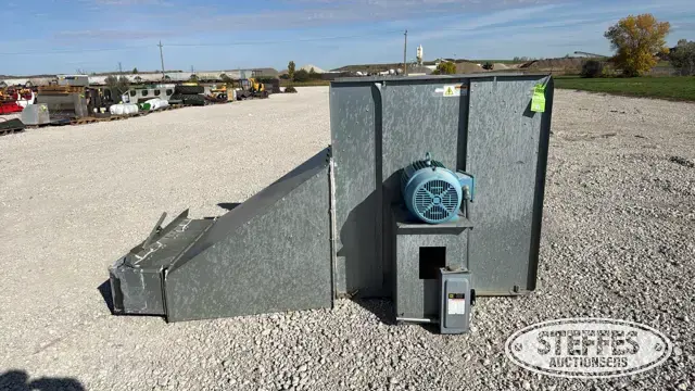 Brock centrifugal bin fan