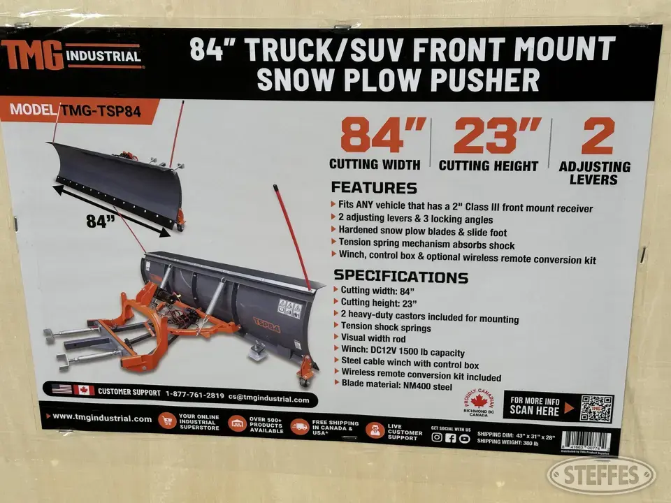 2023 TMG TSP84 Van Bodies and Truck Attachment