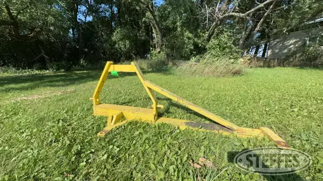 Shop-built 3 pt. offset hitch