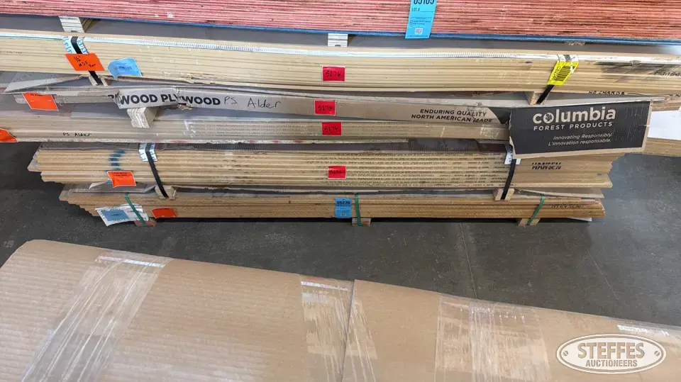 Veneer sheet stock Business Inventory