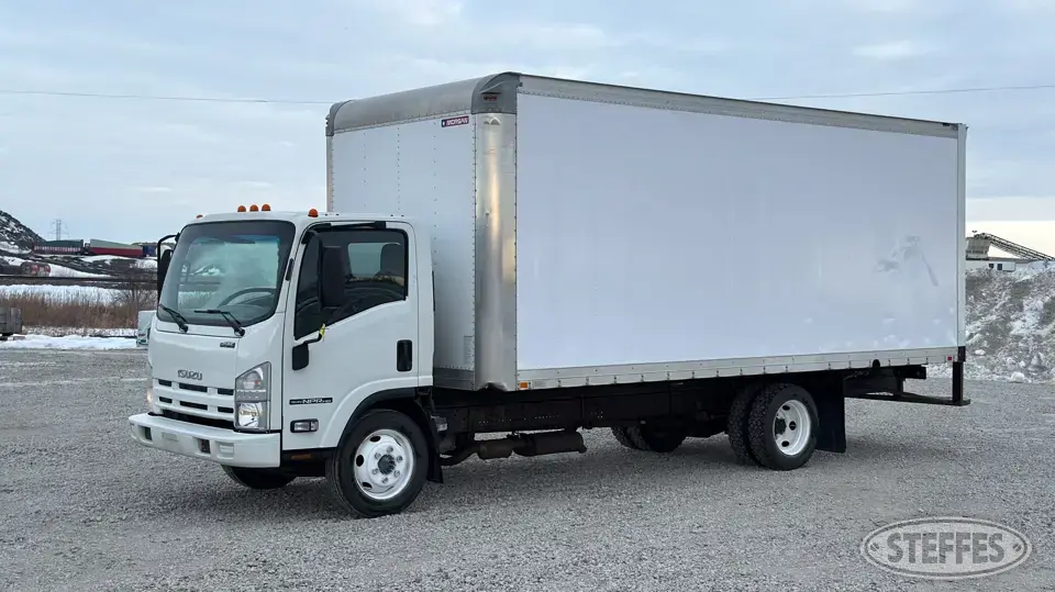 2014 Isuzu NPR Single Axle Boxed Truck