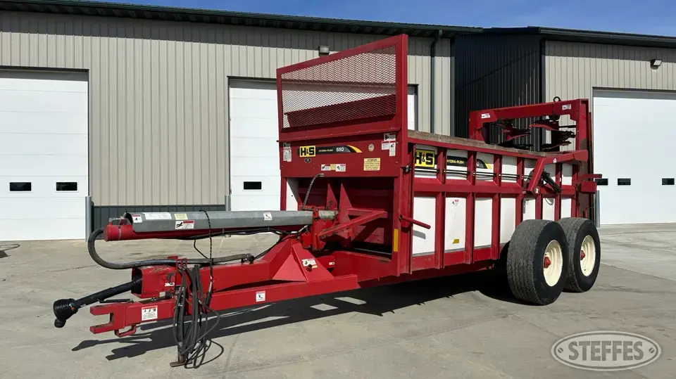 H&S Hydra-Push 550 Manure Application Equipment