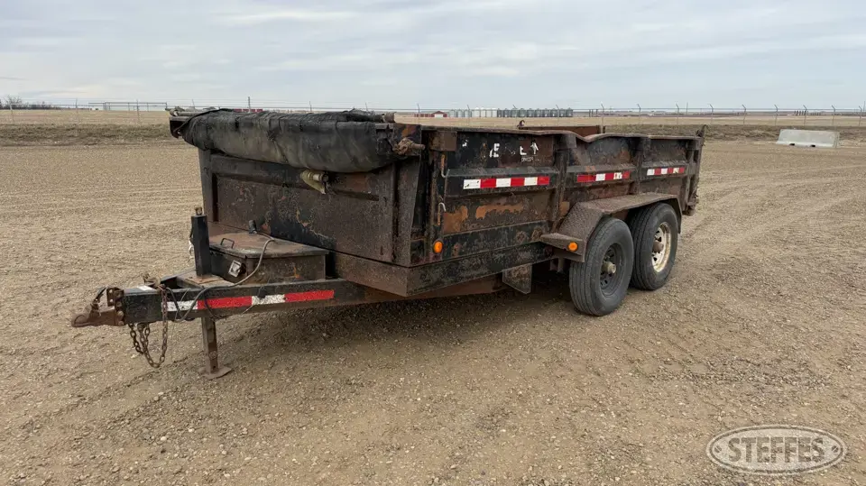 2013 PJ Trailers D7142 End Dump Trailer