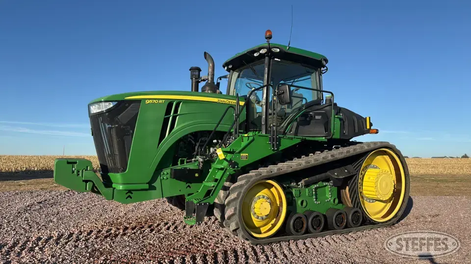 2015 John Deere 9570RT Track Tractor