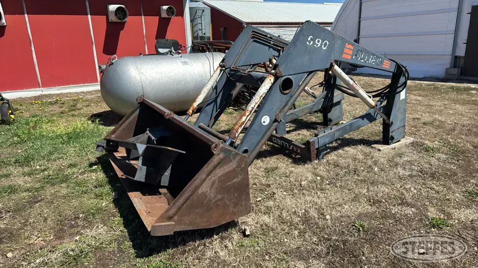 Allied 590 Tractor Loaders and Attachment