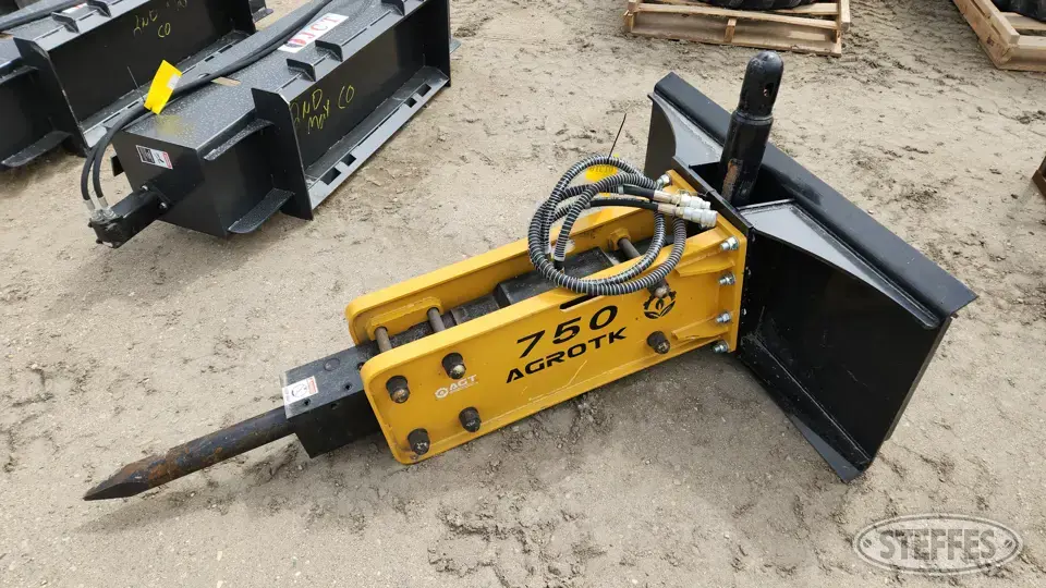 AGT 750 Skid Steer Breakers-Drop Hammers-Jack Hammers-Grinder