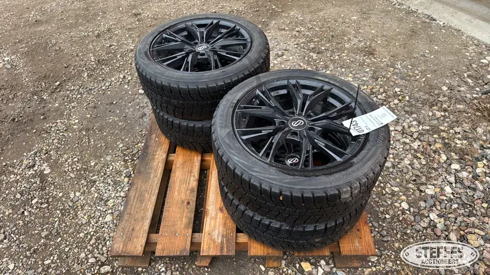 (4) Bridgestone Blizzak 215/50R17 tires Passenger-Light Truck Tire