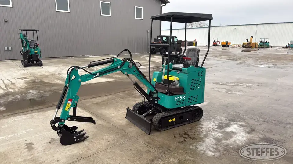 2025 CFG Industrial H15R Mini-Excavator