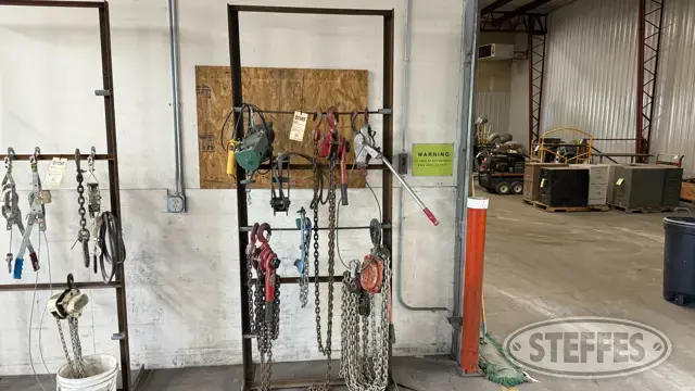 Shop-built metal rack