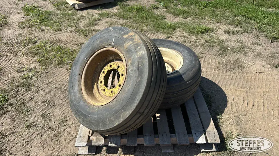 (2) 12.5L-15 tires Tractor-Implement Tire