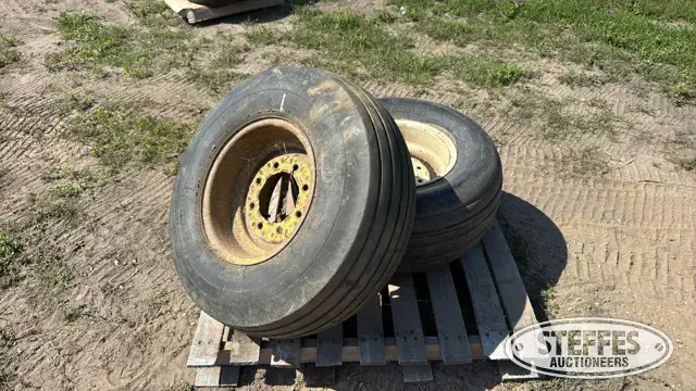 (2) 12.5L-15 tires