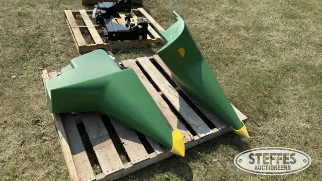 (2) John Deere crop dividers