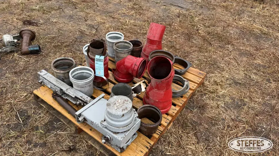 (2) Pallets of fittings & elbows Manure Pumping Equipment