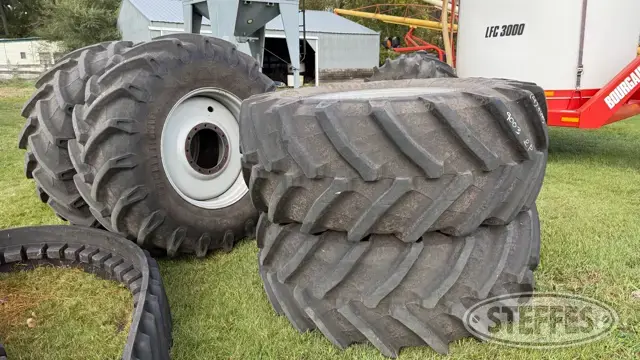 (4) Trelleborg TM800 710/70R38 tires