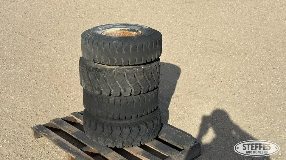 (4) 7.50-10 tires Construction Equipment Tire