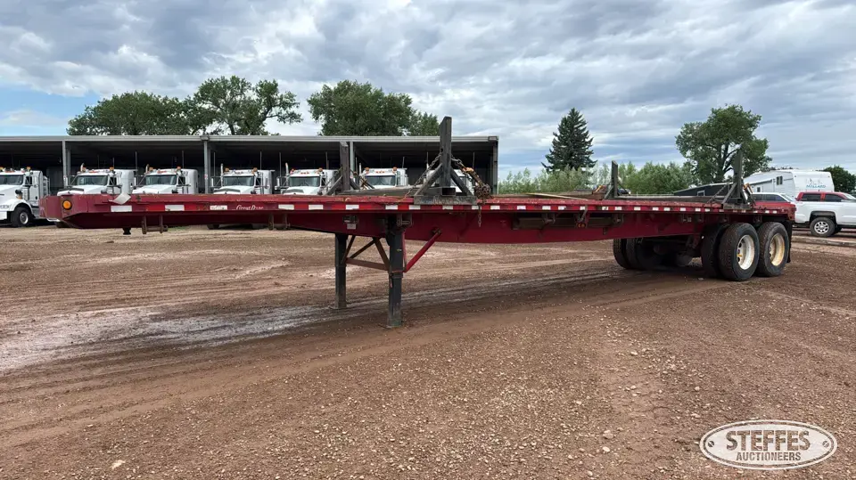 2007 Great Dane GPS-242102 Semi Flatbed Trailer