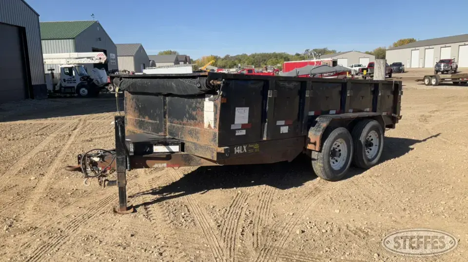 2015 Big Tex 14LX Bumper Dump Trailer