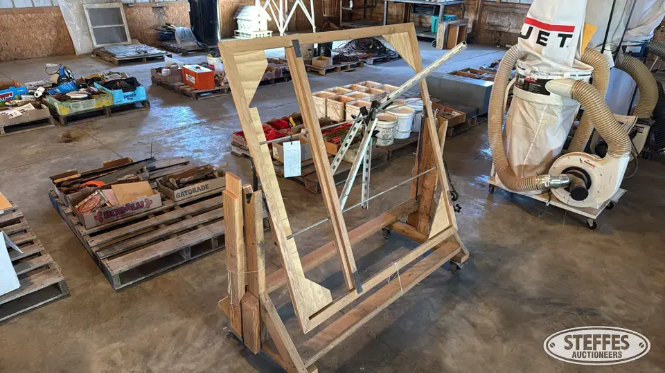 Sheet material cart/cutting stand Personal Property