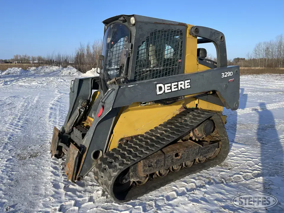 2012 John Deere 329D Tracked Skid Steer