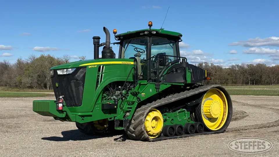 2015 John Deere 9570RT Track Tractor