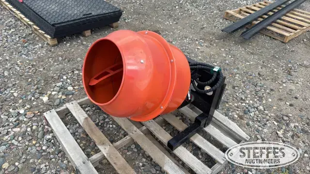 Hyd. cement mixer