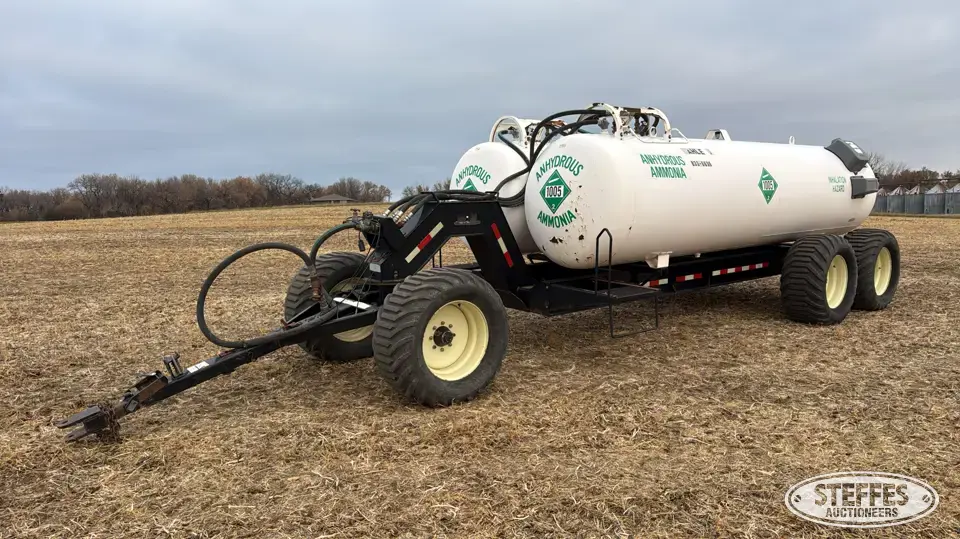 B-B tandem NH3 cart NH3 Trailers-Tank