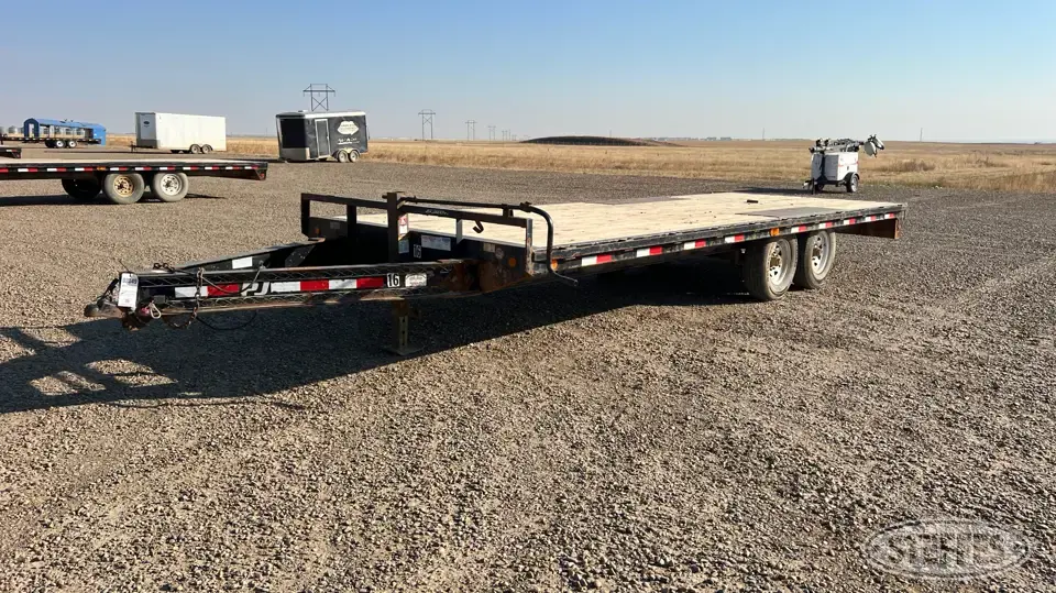 2015 PJ F8222 Flatbed Trailer