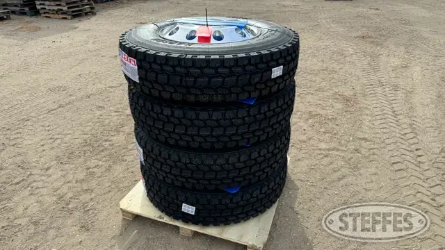 (4) Kapsen HS207 11R22.5 Tires