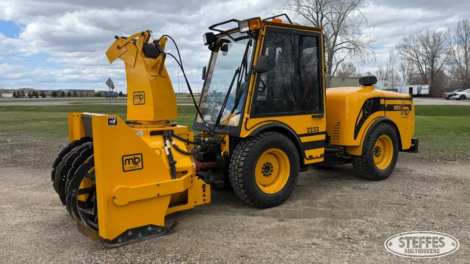 2012 MB MSV-3 Utility Work Machine