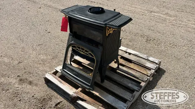 Cast iron fireplace