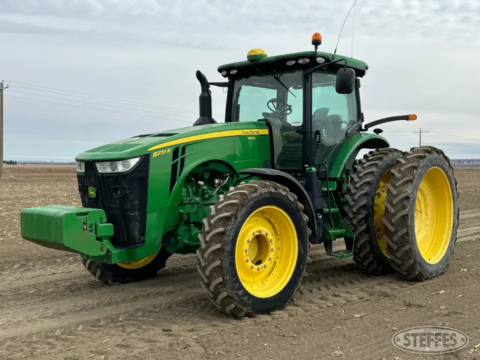 2015 John Deere 8270R MFWD Tractor