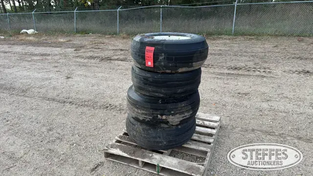 (4) 11L-15 tires
