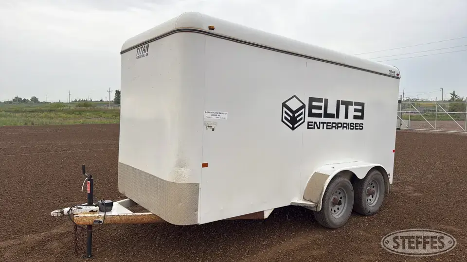 2020 Titan Enclosed Cargo Trailer