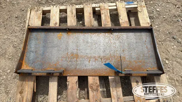 Skid steer plate