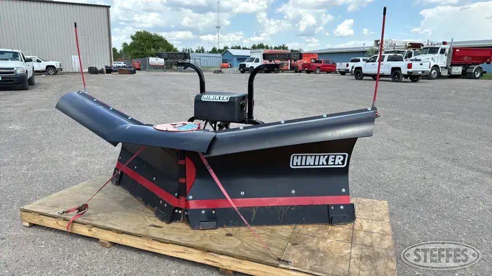 Hiniker Skid Steer Snow Pushers and Snowblower