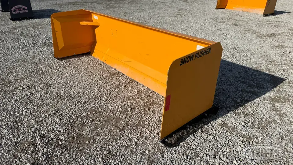 2025 Industrias America SP09 Skid Steer Snow Pushers and Snowblower