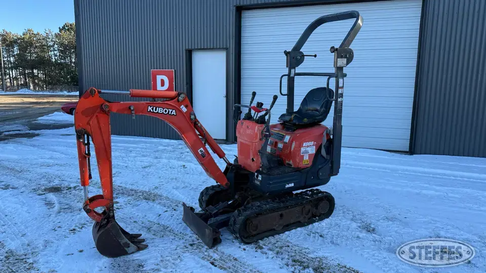 2017 Kubota K008-3 Mini-Excavator