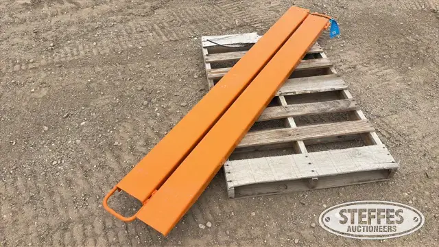 Pallet fork extensions