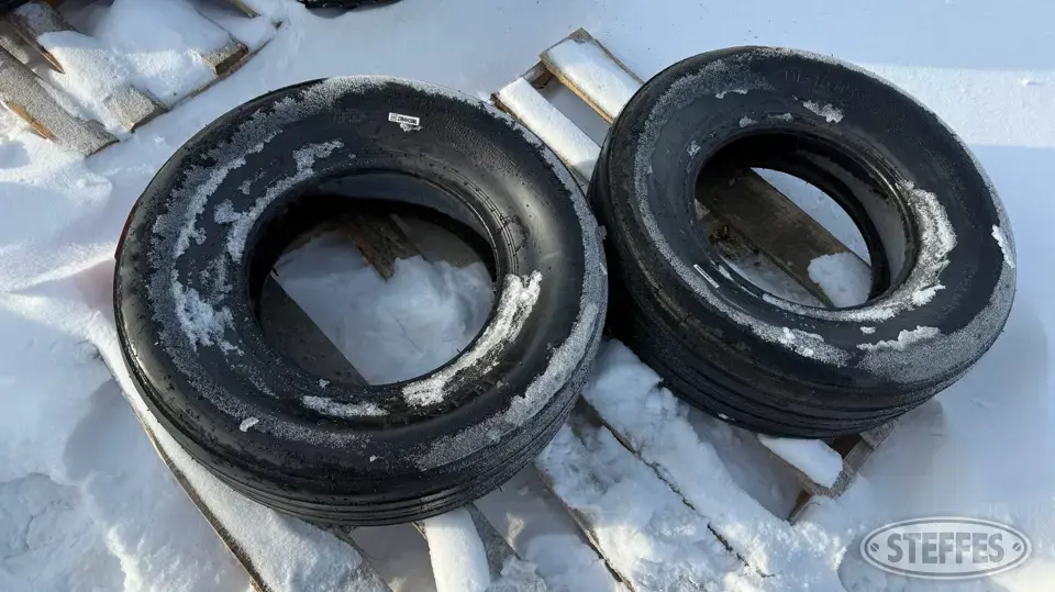 (2) Treadura 11L-15 tires Tractor-Implement Tire
