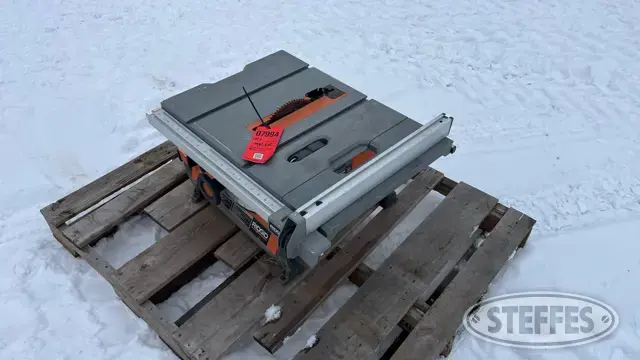 Ridgid table saw