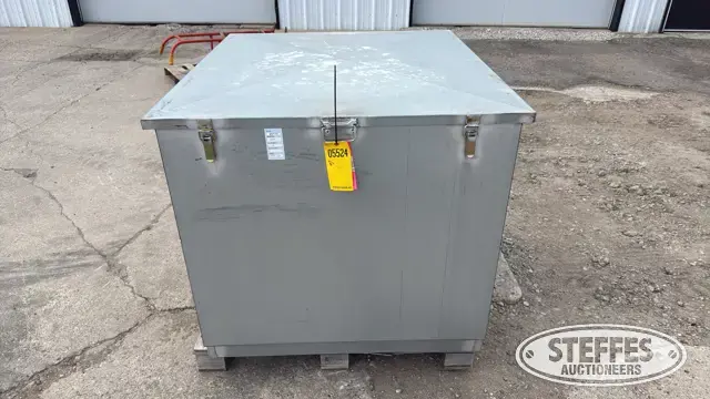 Steel lock box