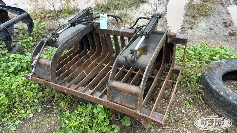Rock grapple bucket Skid Steer Attachments-Other