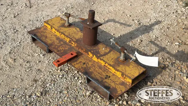 Shop-built fork hitch
