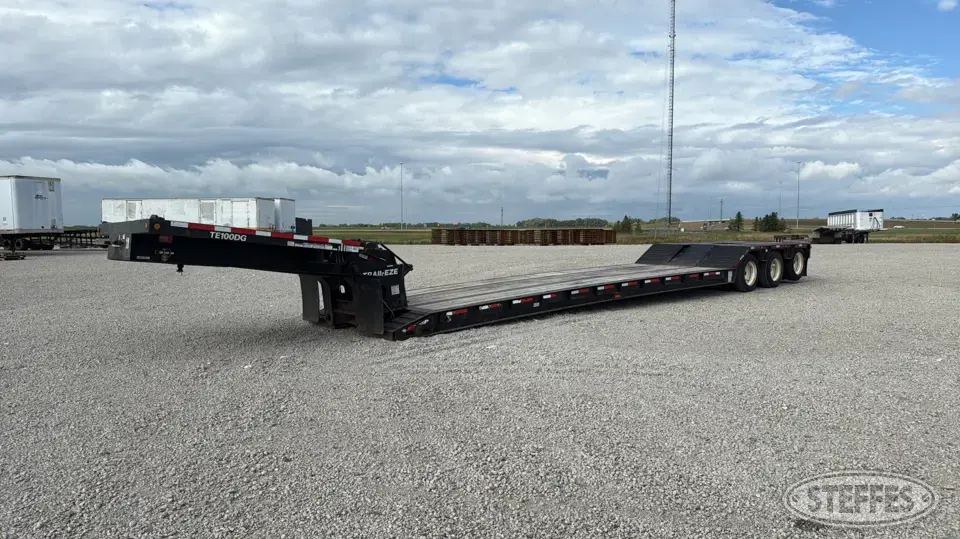 2012 Trail-Eze TE100DWGS Lowboy Trailer