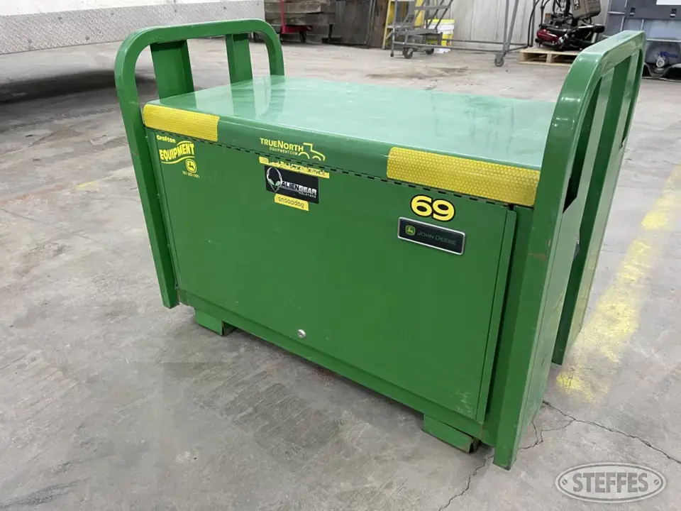 John Deere Storage and Bench