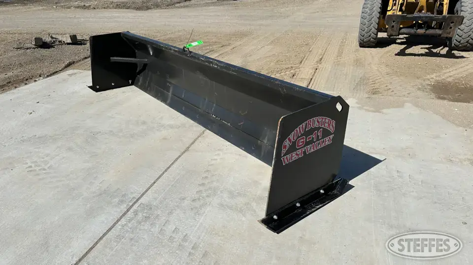 2023 Industrias America G-11 Skid Steer Snow Pushers and Snowblower